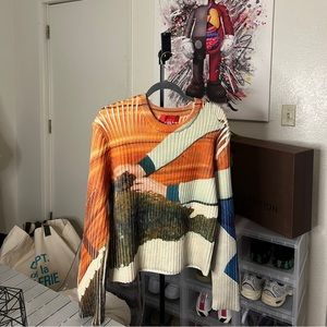 Eckhaus Latte Ribboned Sweater